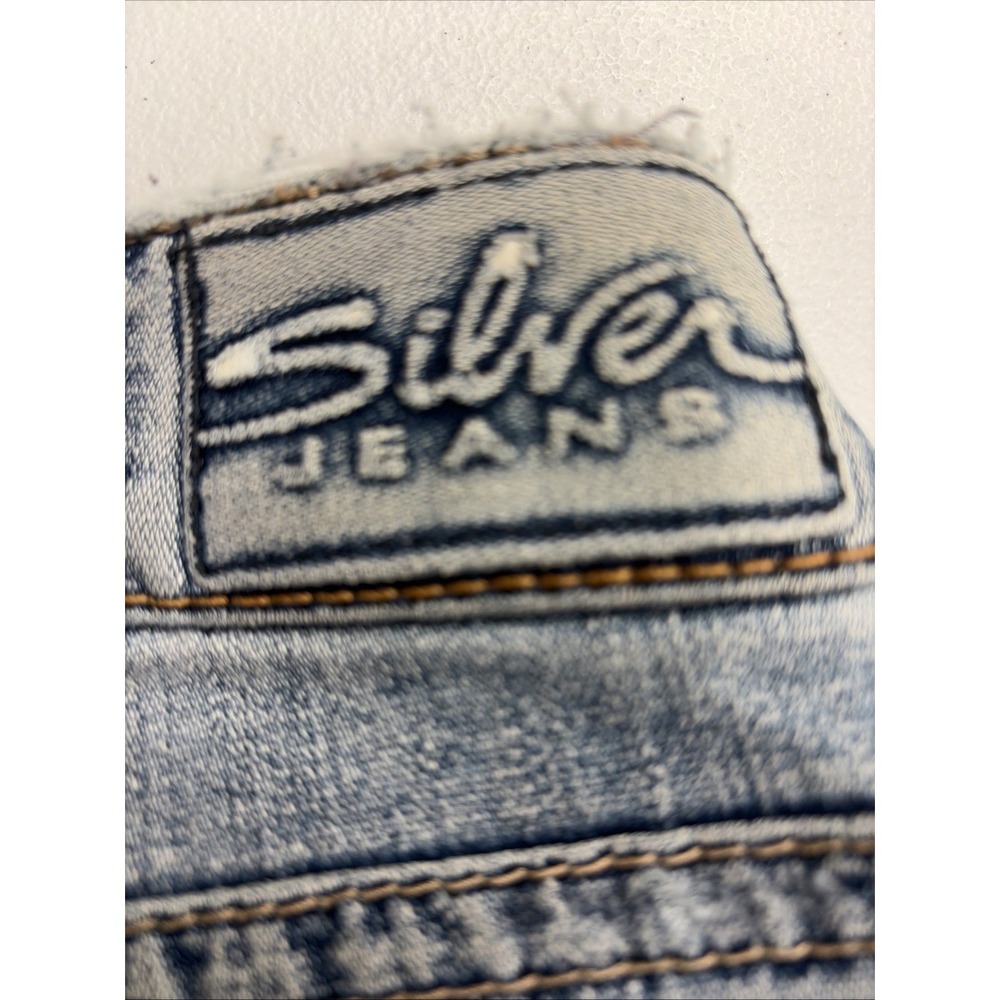 Vintage Silver Jeans Aiko Bootcut Women's 31x35 Blue Stretch Denim Pants - Picture 15 of 16